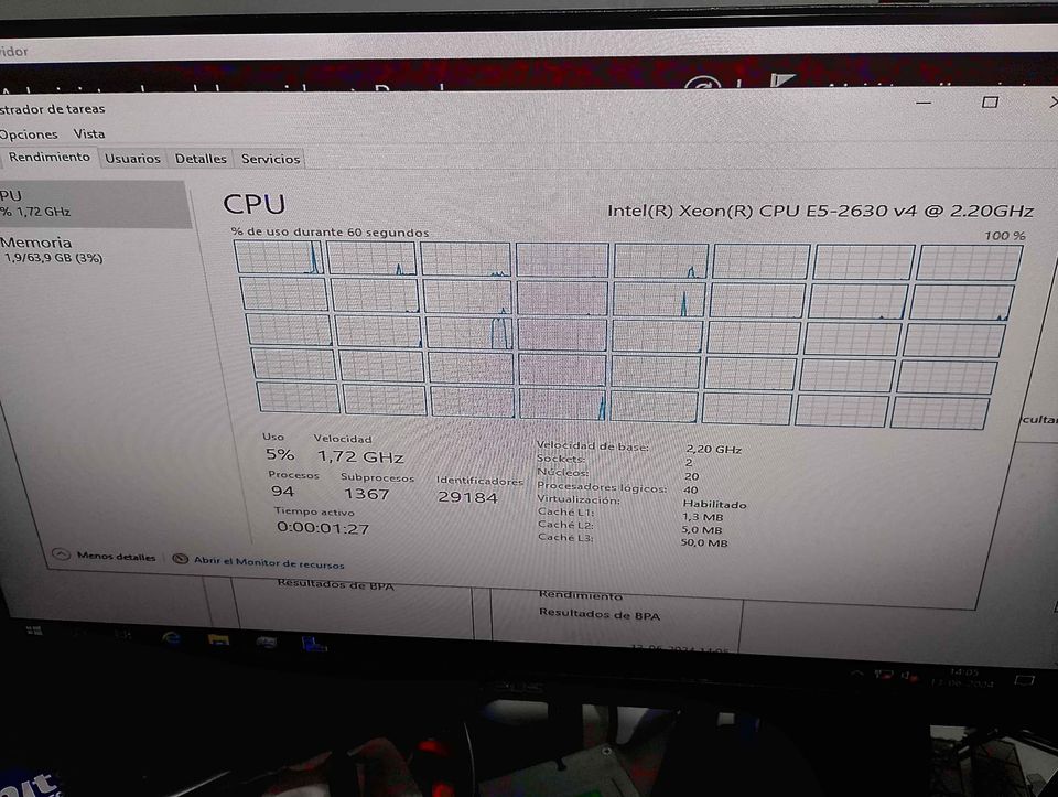 Servidor 4 nodos QuantaPlex T41S-2U